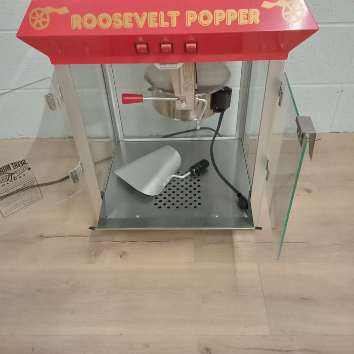 17"W Antique Style Popcorn Machine