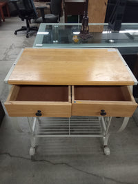 28"W Hall Table with Two Drawers