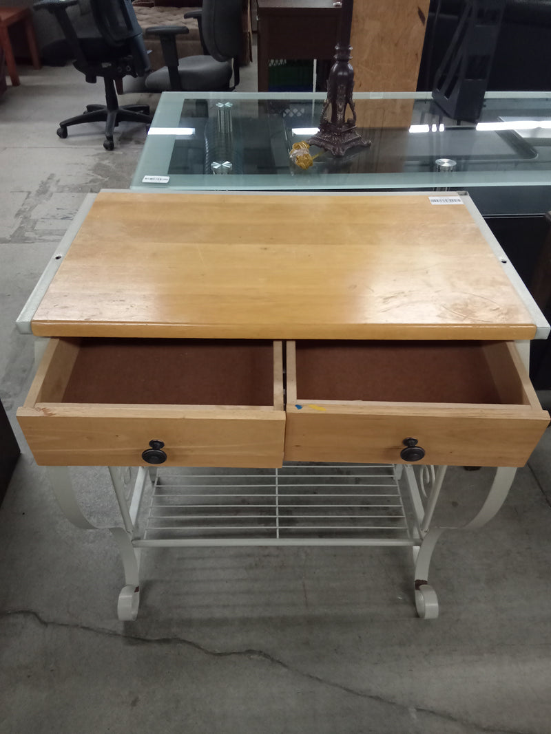 28"W Hall Table with Two Drawers