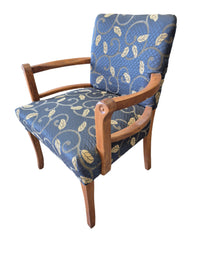 Upholstered Maple Armchair