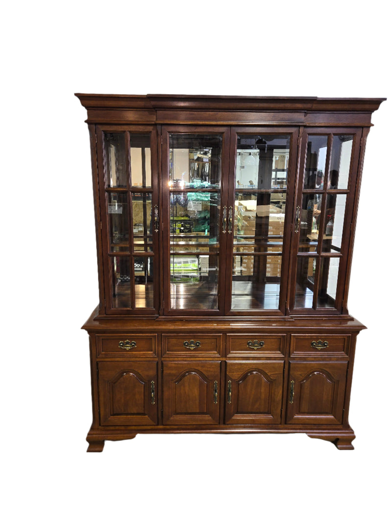 Gibbard Cherry Wood China Cabinet