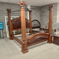 84"W 4 Poster Bed Frame - King