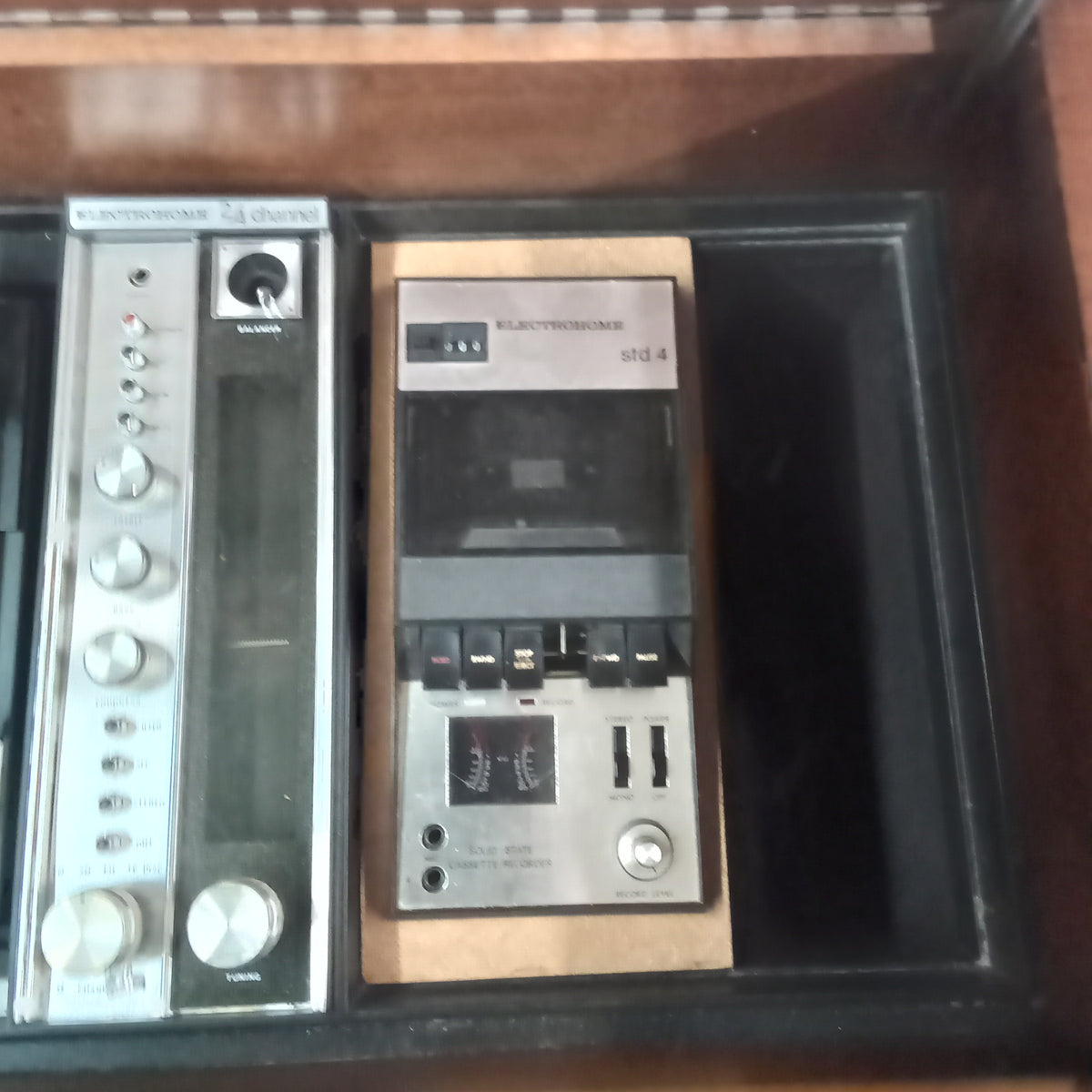 60"W Vintage Stereo Unit