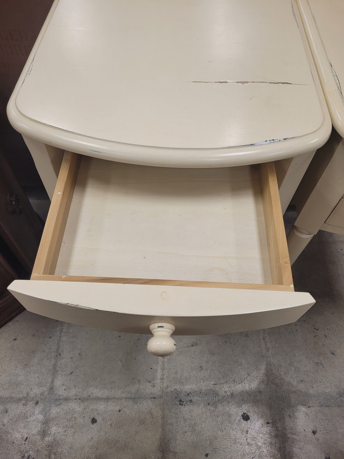 Cream French Country Nightstand's