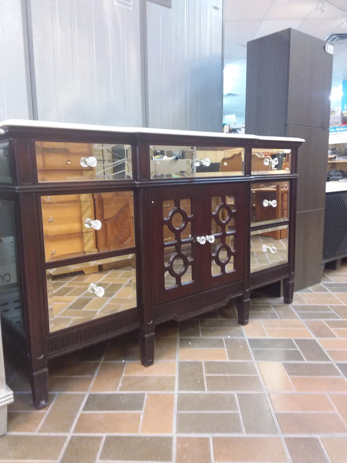 60 inch Mirrored Bathroom Vanity