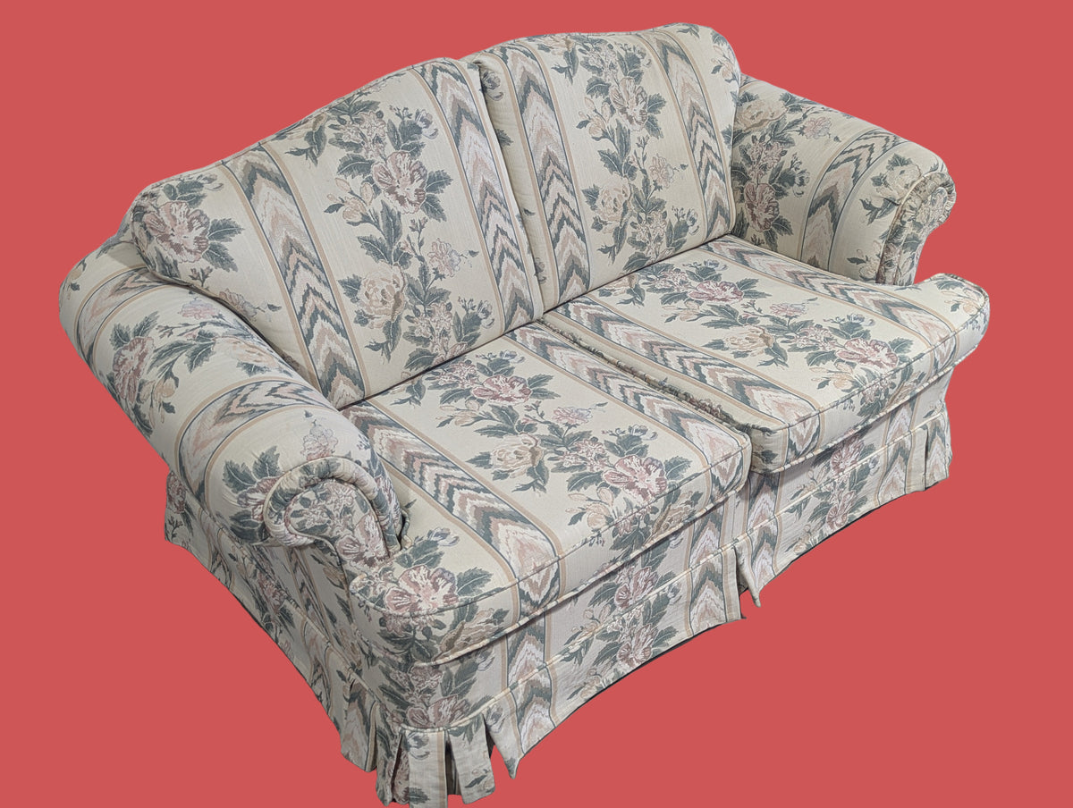 CHESTERFIELD Floral 2-Seat Sofa