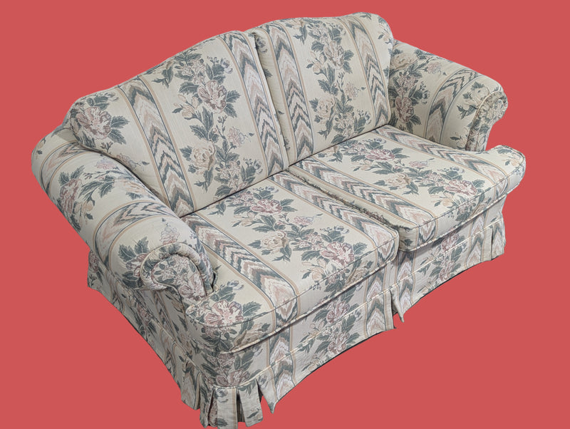 CHESTERFIELD Floral 2-Seat Sofa