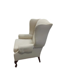 Cream Wingback Armchair