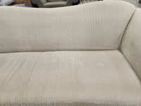 Beige Classic Curved Upholstered Sofa