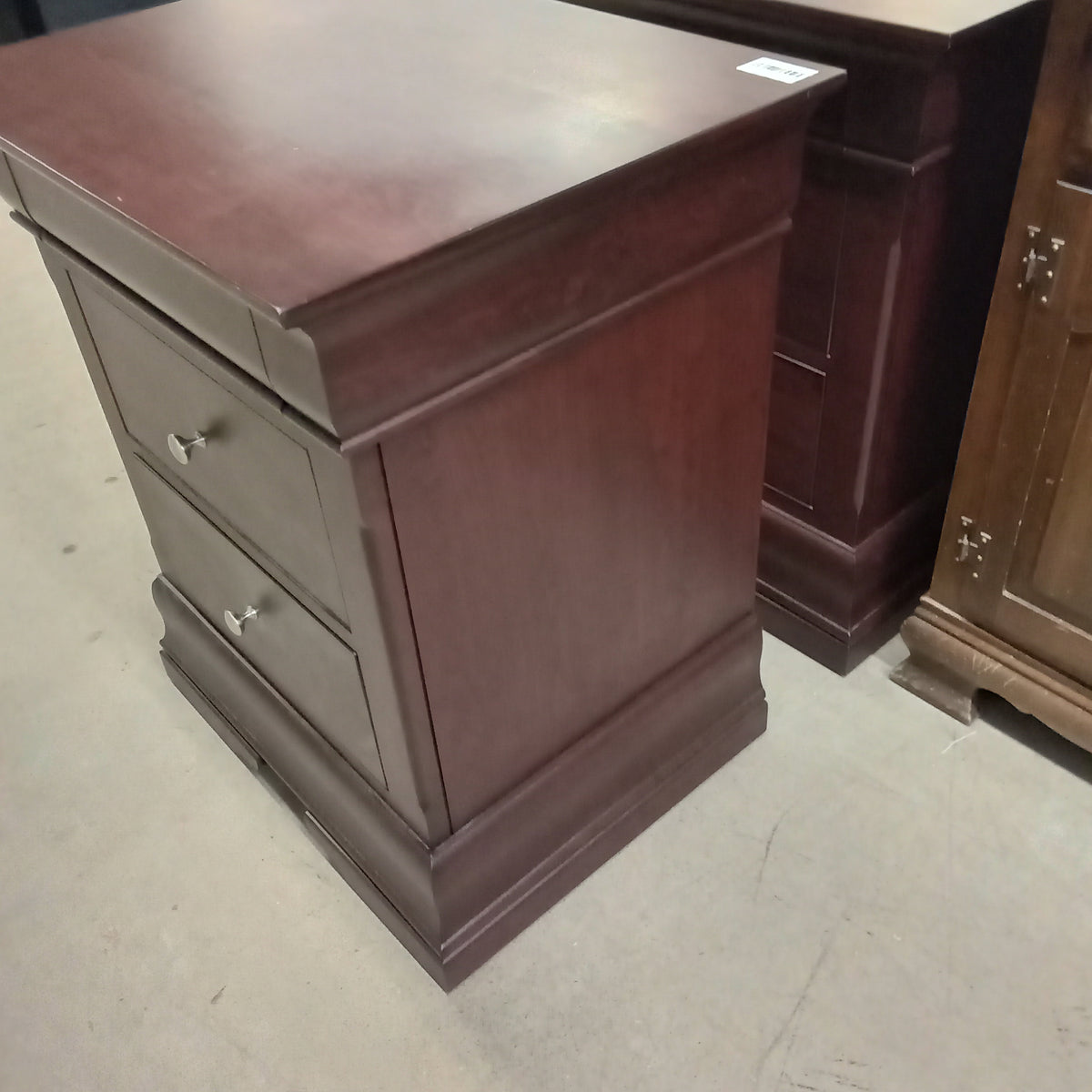 26"W Night Stand with Three Drawers