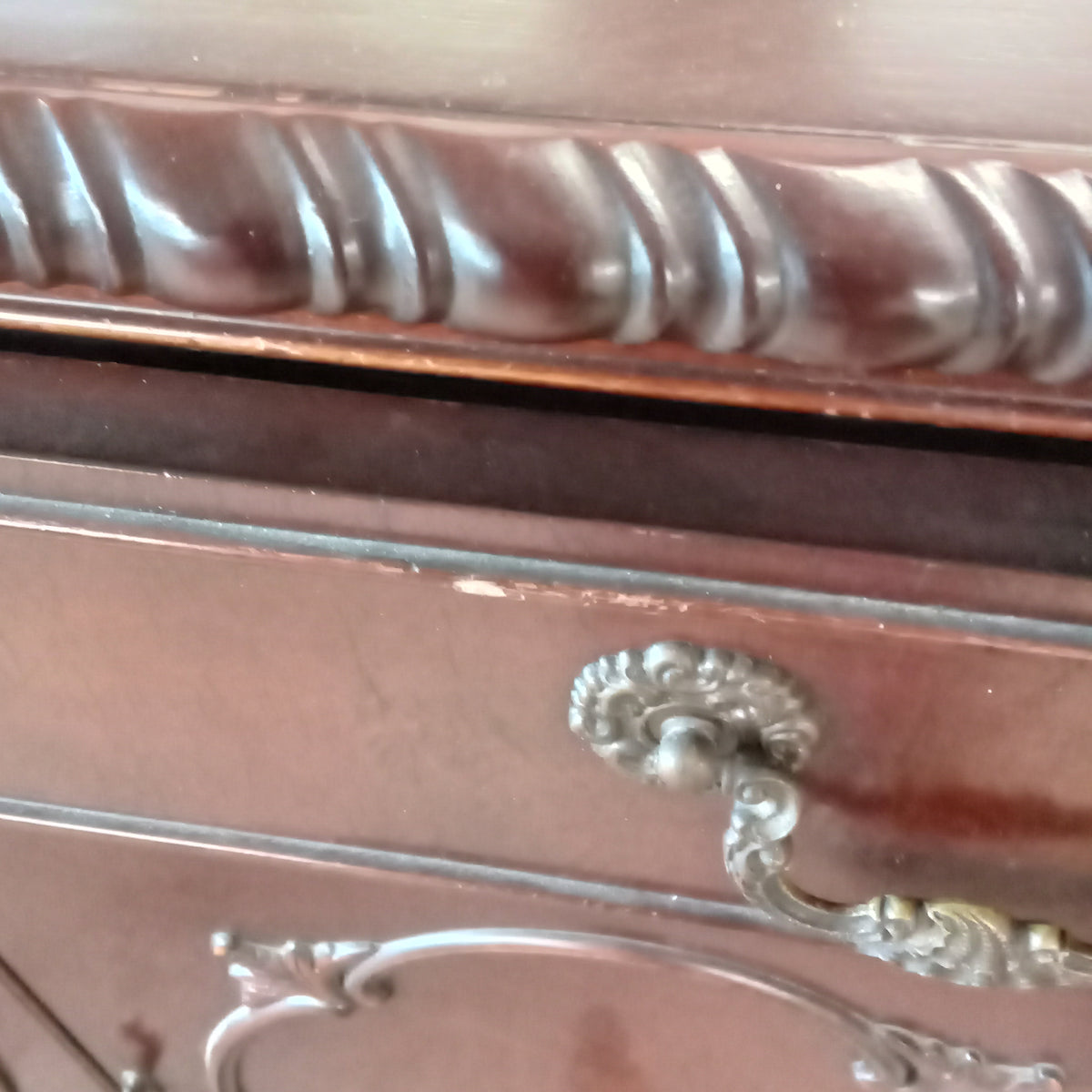 36"W Solid Wood Credenza