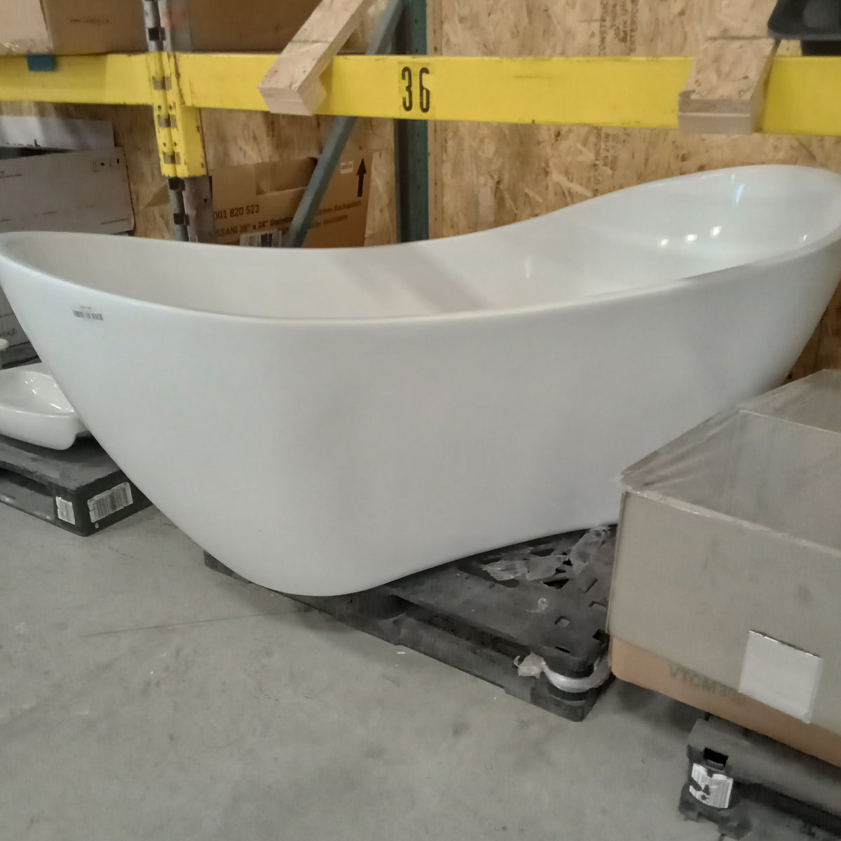 71"L Stand Alone Bath Tub - Acrylic
