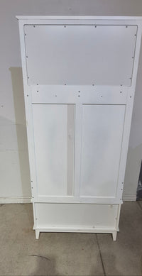 Hall Tree with Mirror and Storage