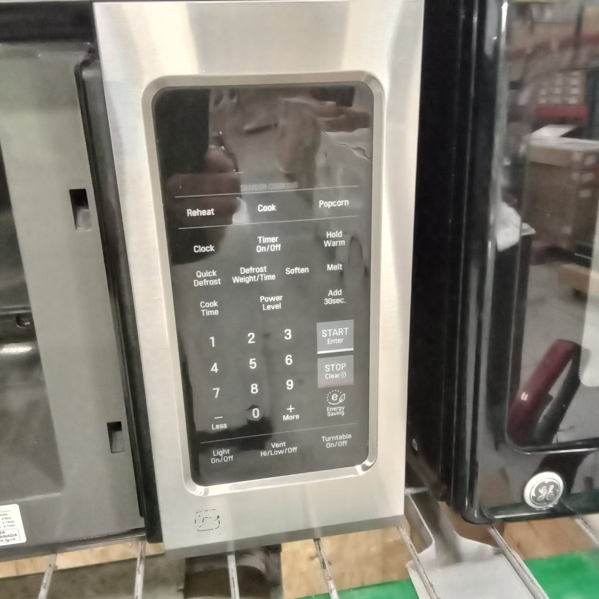 30"W Built-In Stainless Steel Microwave