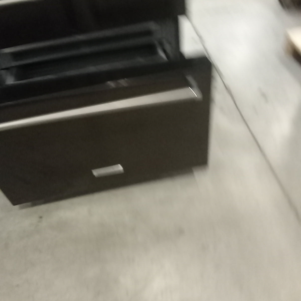 36"W French Door Fridge Freezer in Matte Black Stainless Steel