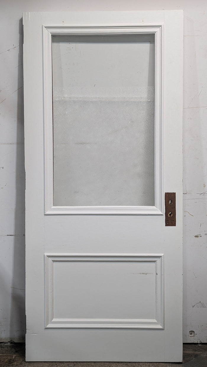 White/Glass Exterior Door 36"x 78.5"