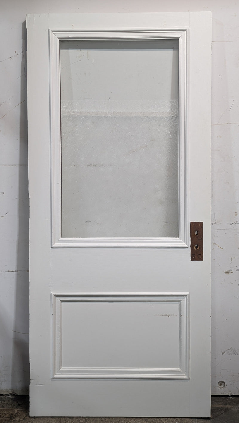 White/Glass Exterior Door 36"x 78.5"
