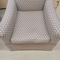 31"W Gray Arm Chair