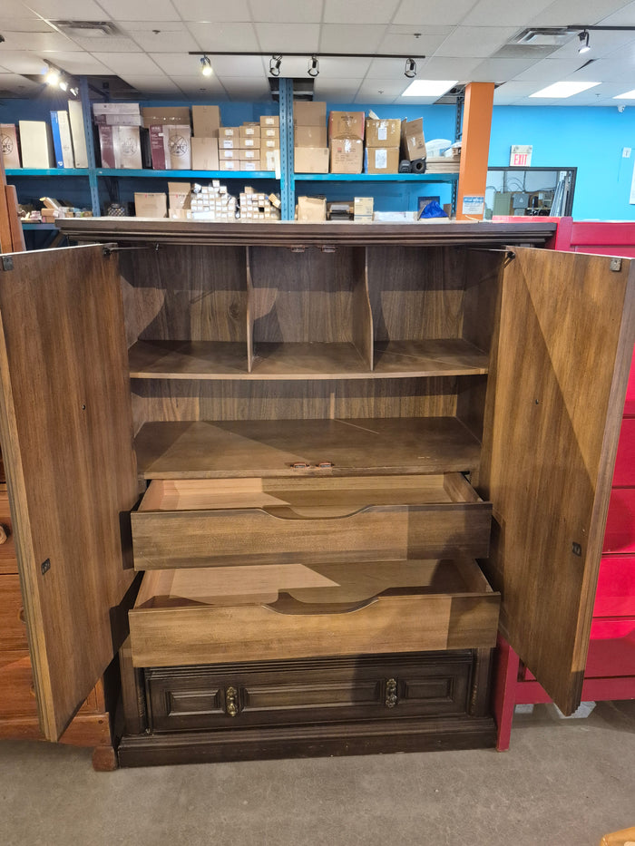 French Provincial-Style Armoire