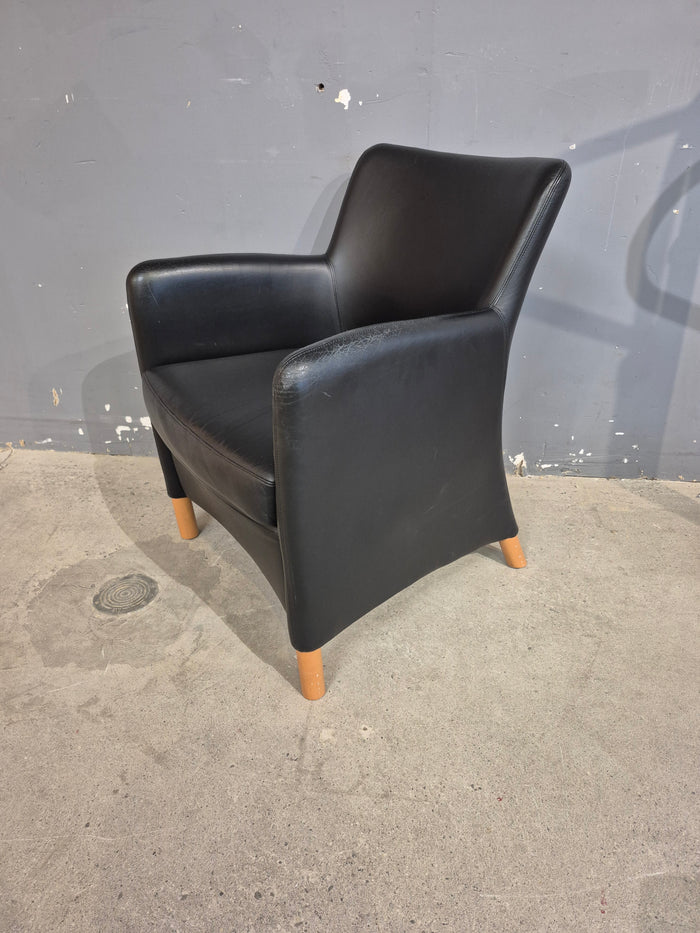 Black Club Chair