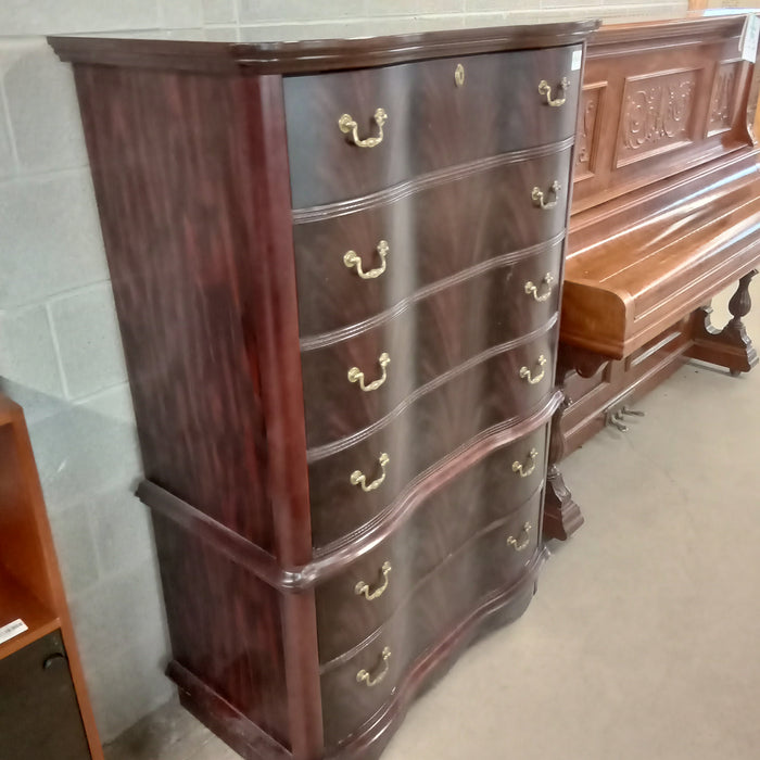 37"W 5-Drawer Tall Boy Dresser