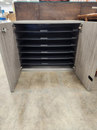 Small Grey Filing Cabinet