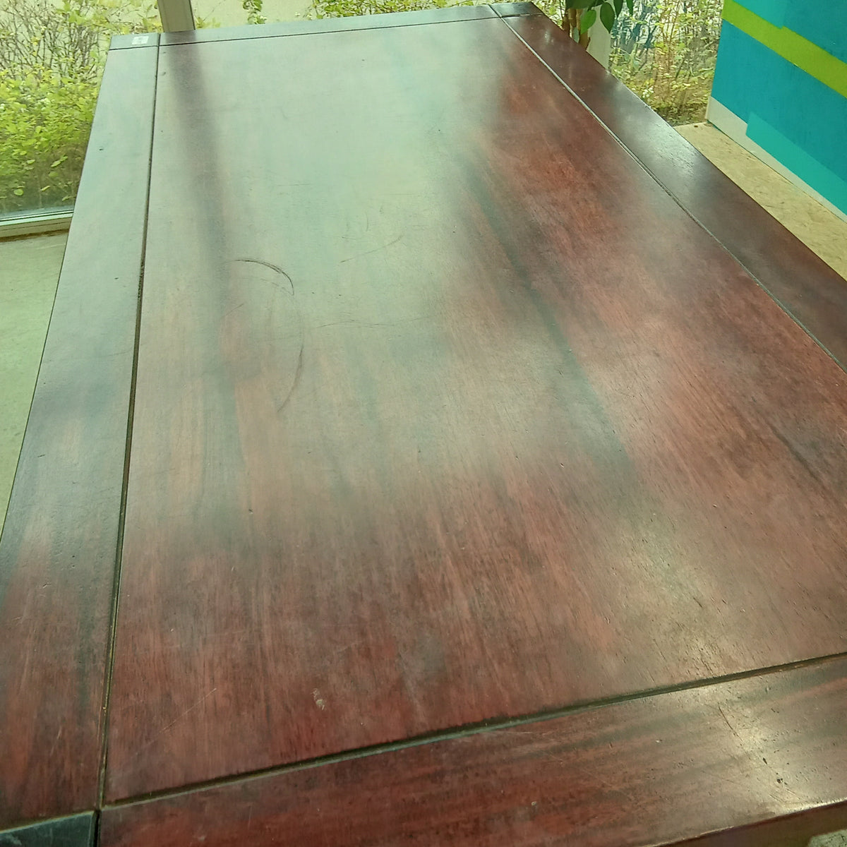79"W Solid Wood Dining Table