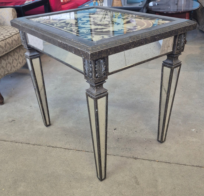 Mirrored Side Table