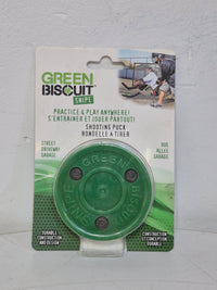 Green Biscuit Shooting Puck - Indoor/Outdoor