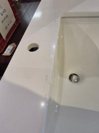 30" W x 19" D Freestanding Bath Vanity with Black Handle