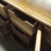 70.5"W 9-Drawer Dresser with Two Mirrors