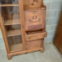 34"W Vintage Secretary's Desk