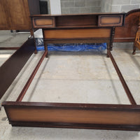 75"W Double Bed Frame with Storage