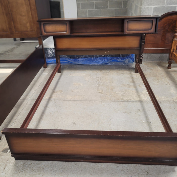 75"W Double Bed Frame with Storage