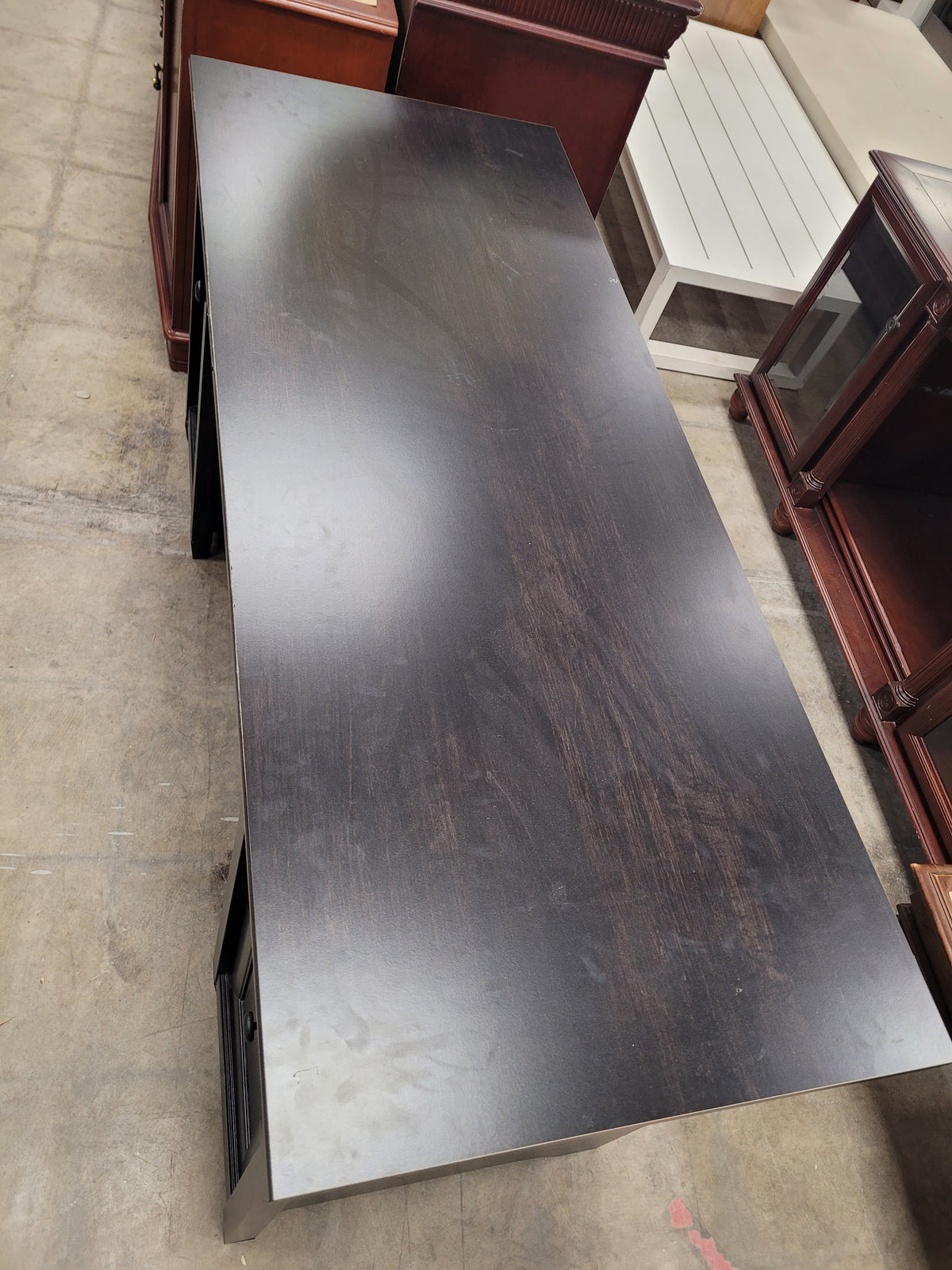 Dark Espresso Executive Desk