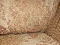 Damask-Style Two Seater Sofa