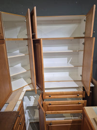 Maple Cabinet Set