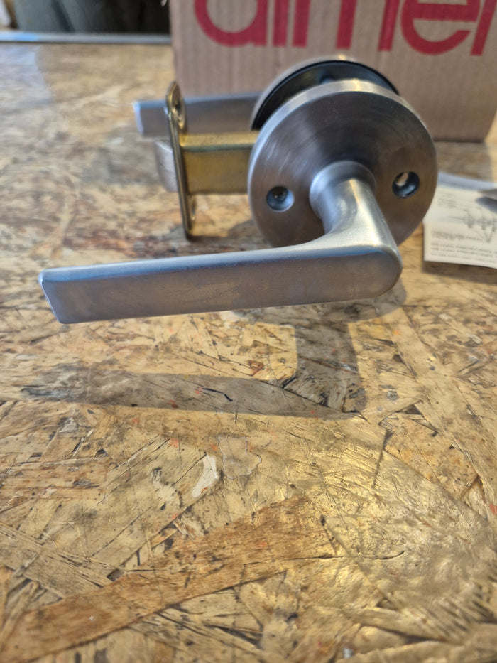 Almet Brushed Nickel Passage Handle Set