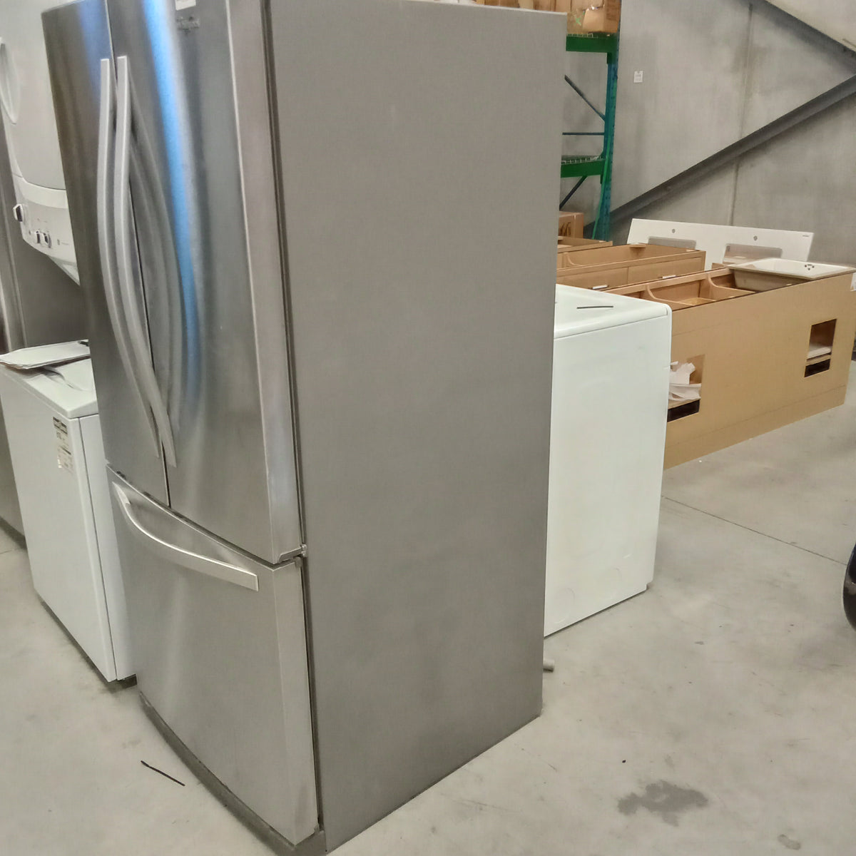 30"W Stainless Steel French Door Fridge