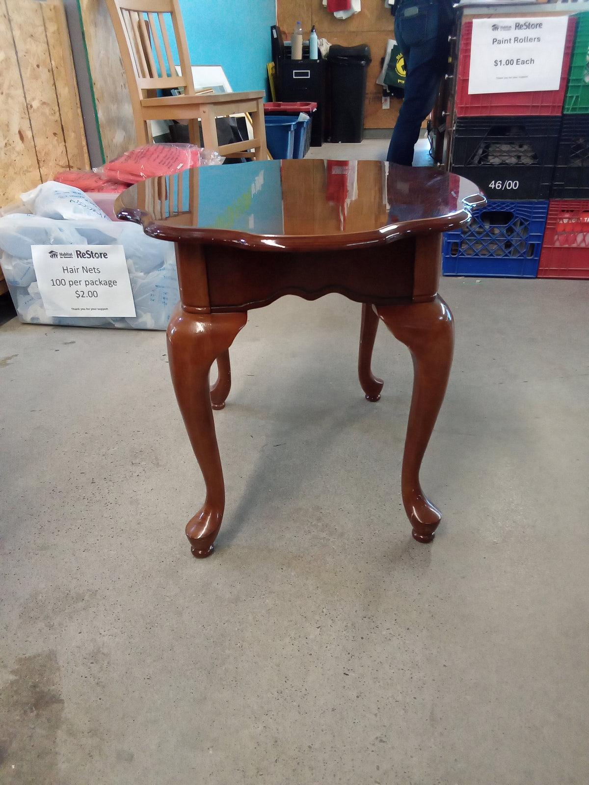 23"W Art Deco Style Side Table