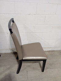 4-SET Of Roma Upholstered Chair in Grey