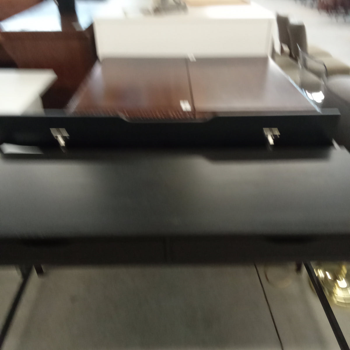 52"W Modern Desk in Black