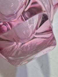 Pink Crystal Bowl - - Rainbow Bohemia