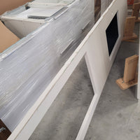 White and Walnut Kitchen