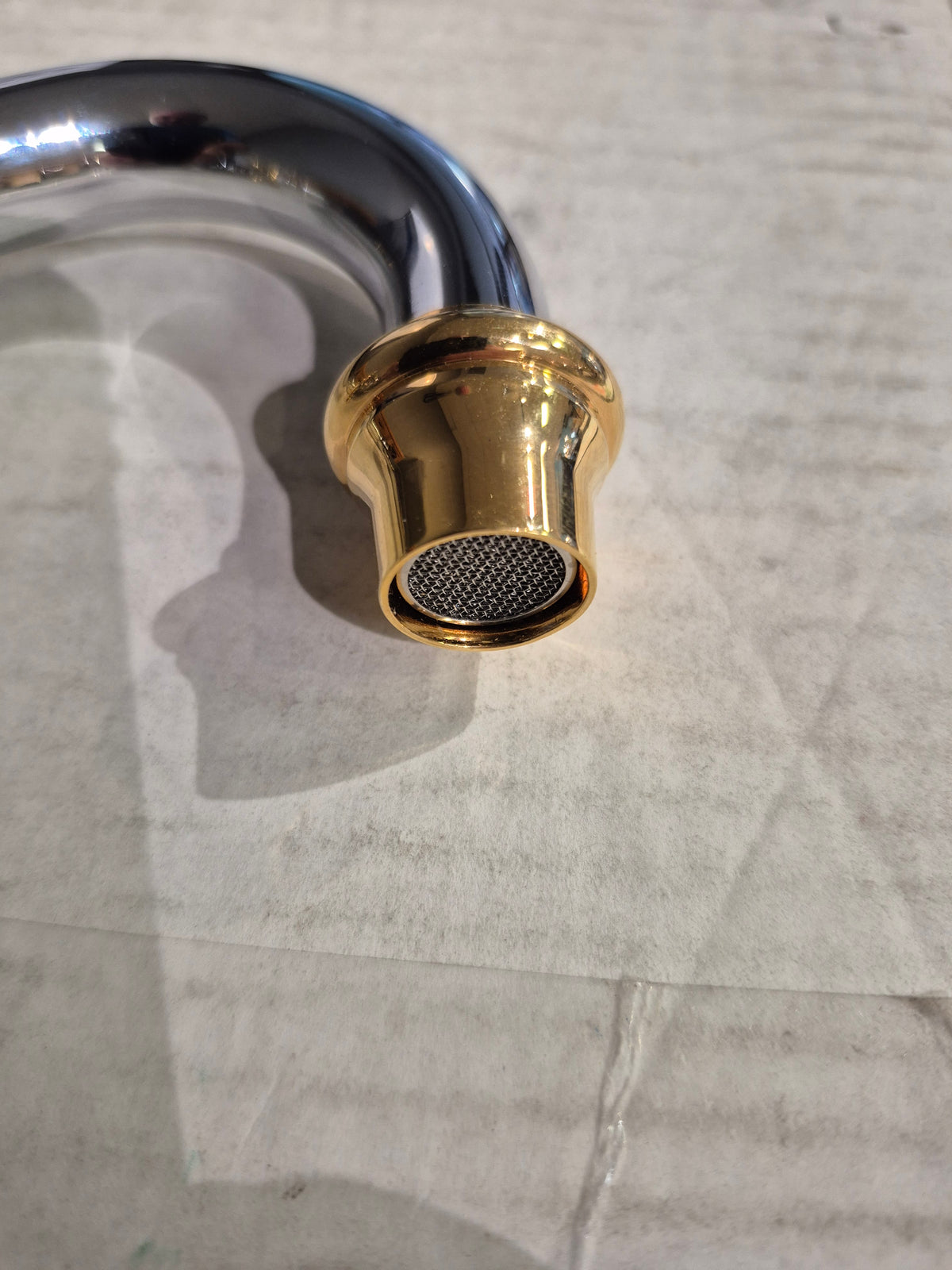New-Old Stock Chrome and Brass Faucet