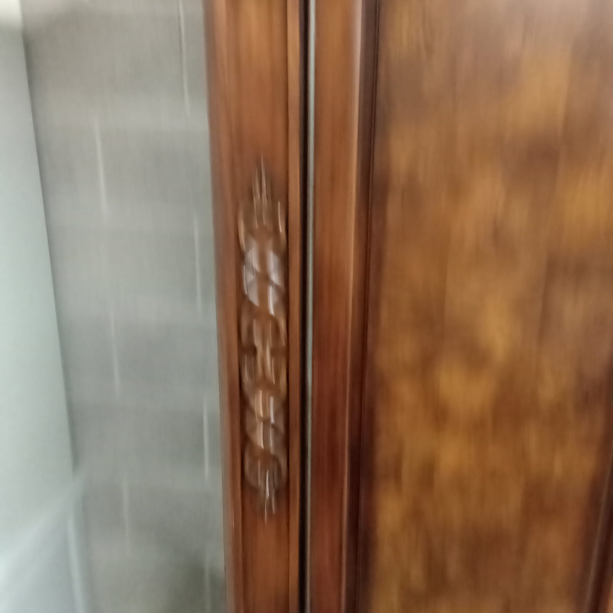 49"W 2-Piece Solid Wood Media Cabinet
