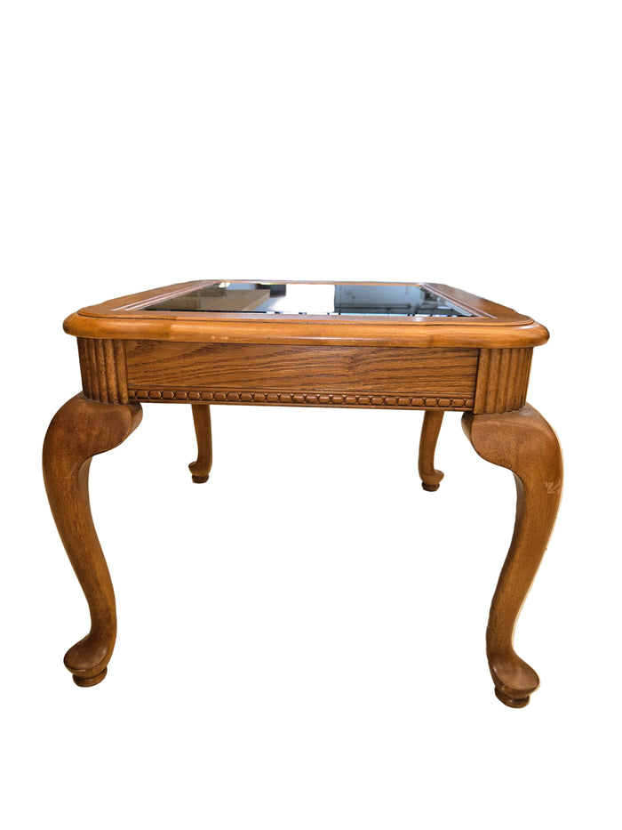 Oak Wood End Table