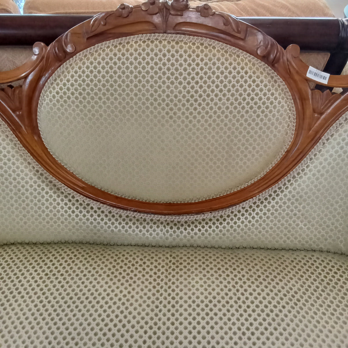 68"W French Provincial Style Love Seat