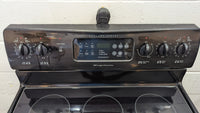 30"W Frigidaire Black Electric Stove