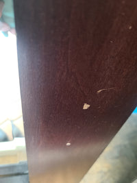 Dark Brown Framed Mirror